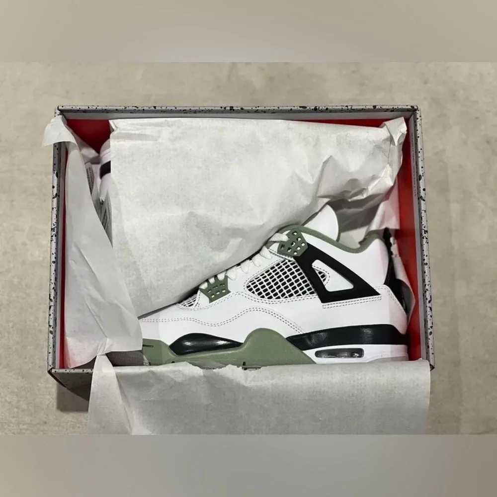 Men’s Size 8 - New Air Jordan 4 Retro “Seafoam” - Picture 7 of 7